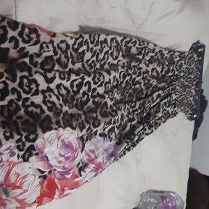 A strapless medium rue 21 dress